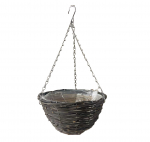 Rippuv lillepott Garden Center TRBSFP250719-12INCH, puit, pruun v.