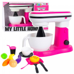 Laste majapidamisseade, mikser Lean Toys Mini Series My Little Home, valge v./roosa v.