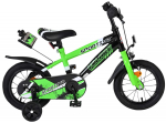 Lisaratastega laste jalgratas, laste Volare Sportivo, roheline v., 12"