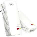 Kahjustatud pakendiga toode. Signaaliv&otilde;imendi AVM FRITZ! Powerline 1240 AX, 2 tk