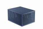 Hoiukast Curver, 20 l, hall v., 37.6 x 30 x 20.7 cm