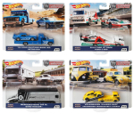 Kahjustatud pakendiga toode. Autode komplektid Mattel Hot Wheels Team Transport FLF56, 1:64, (v&auml;rv/disain valitakse juhuslikult)