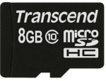 M&auml;lukaart Transcend Micro SDHC Class 10, 8 GB
