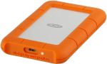 K&otilde;vaketas Lacie Rugged, HDD, 1 TB, h&otilde;be v./oranž v.