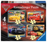 Pusle 4in1 Ravensburger Let's Race 06894, 19 cm x 14 cm, 72 tk, mitmev&auml;rviline
