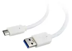 Juhe Gembird USB-C / USB USB C male, USB 3.0 A male, 1.8 m, valge v.