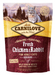 Kuiv kassitoit Carnilove Adult Cat Fresh Chicken & Rabbit, k&uuml;&uuml;likuliha, 0.4 kg