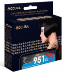 Tindiprinteri kassett Accura AC-H951MXL, punane v., 24 ml