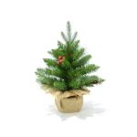 Kunstlik j&otilde;ulupuu Christmas Touch HJT1919, 45 cm, koos alusega