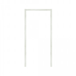 Uksepiire, 215 cm x 8 cm x 1 cm, skandinaavia tamm v.