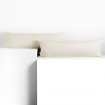 Padjap&uuml;&uuml;r Restilo Amber, valge, 145 cm x 20 cm