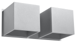 Valgusti seinale Sollux Quad 2 5903282706576, G9, 2 x 40 W, hall v. / hall v.