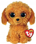 Pehme m&auml;nguasi TY Beanie Boos Dog, pruun v., 15 cm