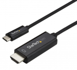 Kaabel StarTech CDP2HD2MBNL CDP2HD2MBNL USB Type-C, HDMI 2.0, 2 m, must v.