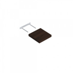 Seinariiul Velano FS 24/24 65054, tumepruun v., 3.8 cm x 23.5 cm x 23.5 cm