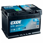 Aku Exide EFB EL700, 12 V, 70 Ah, 720 A