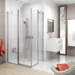 Du&scaron;isein Ravak Chrome CRV2-120, 120 cm x 195 cm x 120 cm, l&auml;bipaistev v./karastatud
