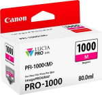 Tindiprinteri kassett Canon PFI-1000M, fuksia (magenta) v., 80 ml