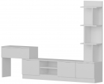 Elutoa m&ouml;&ouml;blikomplekt Kalune Design Team, sise, valge v.
