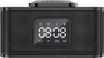 Juhtmevaba k&otilde;lar Awei Y332 Bluetooth Speaker with Wireless Charger, must v., 10 W