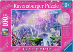 Pusle Ravensburger Unicorn Kingdom 473335, 36 cm x 49 cm, 100 tk, mitmev&auml;rviline