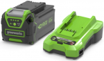 Aku ja laadija komplekt Greenworks GSK40B4, 40 V, li-ion, 4000 mAh