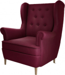 Tugitool Aros 1F, punane v., 90 cm x 107 cm x 103 cm