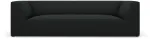 Diivan Micadoni Home Ruby MIC_3S_100_F1_RUBY8, must v., 232 x 92 cm x 69 cm