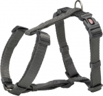 Koerte traksid Trixie Premium, hall v., 750 - 1200 mm x 25 mm, L/XL