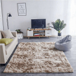 Vaip Strado Ombre Shaggy, hele pruun v., 200 cm x 200 cm