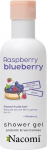 Kehapesugeel Nacomi Raspberry Blueberry, 300 ml