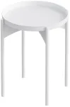 Kohvilaud Kalune Design SHB-002-C, valge v., 44 cm x 44 cm x 57 cm