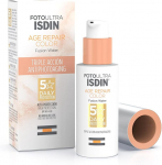 P&auml;ikesekaitsevedelik tooted n&auml;ole Isdin Photo Ultra Age Repair Color SPF50, 50 ml