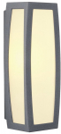 &Otilde;ue seinavalgusti SLV Meridian Box, 25W, E27, IP54, antratsiit v., 13.5 cm x 38 cm