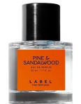 Parf&uuml;&uuml;mvesi Label Pine & Sandalwood, 50 ml