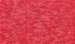 Krepp paber Cartotecnica Rossi Nr.580, 180 g/m&sup2;, punane v., 50 cm x 2.5 cm