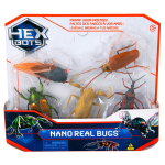 Kujukeste komplekt, mardikad Hex Bots Nano Real Bugs, 5 tk, mitmev&auml;rviline