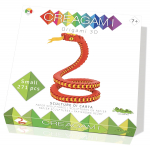 Paberkujukeste valmistamise komplekt, madu Creagami Origami S, punane