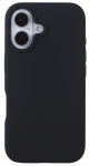 Telefoni &uuml;mbris Evelatus Silicone Case with MagSafe, Apple iPhone 16 Plus, must v.