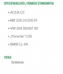 Mootori&otilde;li Castrol Edge Titanium FST LL 5W - 30, s&uuml;nteetiline, 1 l