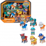Kujukeste komplekt Spin Master Paw Patrol Rubble & Crew, 5 cm, 7 tk, mitmev&auml;rviline