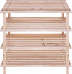 Jalatsiriiul Kesper, liivakarva pruun v., 52 cm x 26 cm x 54 cm
