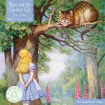 Pusle Alice And The Cheshire Cat, 51 cm x 73.5 cm, 1000 tk, mitmev&auml;rviline