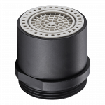 Aeraator Kuchinox, 2.4 cm, 24 mm - v&auml;liskeere, must v.