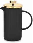 Kohvikann French Press Ambition Curly, 0.6 l, kuldne/must