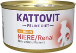 Kassi m&auml;rgtoit Kattovit Feline Diet Renal, kanaliha, 0.185 kg