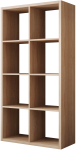 Raamaturiiul ADRK Cleo V, sonoma tamm v., 150 cm x 33 cm x 77 cm