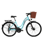 Jalgratas linna- Bisan CTX6300, 28 ", 18" raam, roheline v., korviga