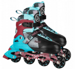 Rulluisud Nils Extreme Twist NA13810, sinine v./must v./punane v., 39-42