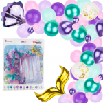 &Otilde;hupallide komplekt erikujuga/&uuml;mmargune/t&auml;hestik, mitmev&auml;rviline, 114 tk